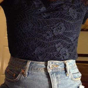 lacy blouse